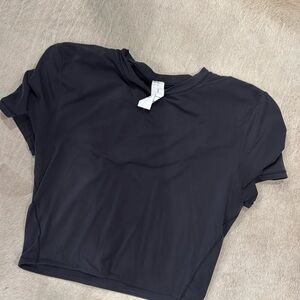 Lulu lemon crop tshirt